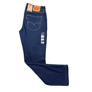 Levi's Men's 511 Slim Fit Jeans 32x32 Dark Blue Denim